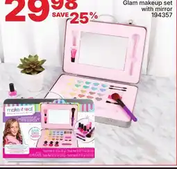 Rossy Glam makeup set with mirror offer