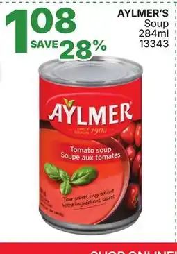 Rossy AYLMER'S Soup offer