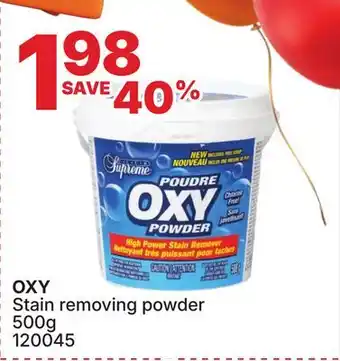 Rossy OXY Stain removing powder offer