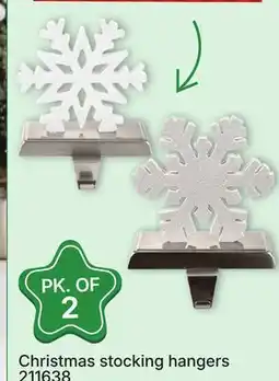 Rossy Christmas stocking hangers offer