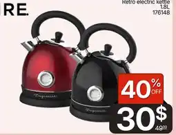 Rossy Retro electric kettle offer