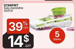 Rossy STARFRIT Easy mandoline offer