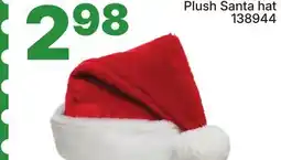 Rossy Plush Santa hat offer