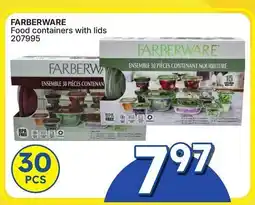 Rossy FARBERWARE Food containers with lids offer