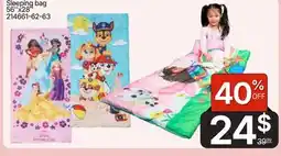 Rossy Sleeping bag offer