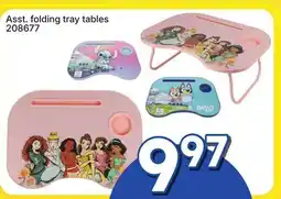 Rossy Asst. folding tray tables offer