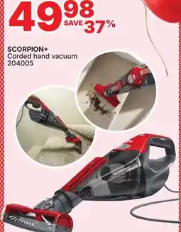 Rossy SCORPION+ Corded hand vacuum offer