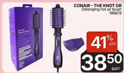 Rossy CONAIR - THE KNOT DR Detangling hot air brush offer