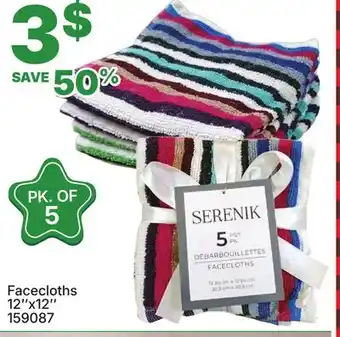 Rossy Facecloths offer