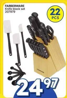 Rossy FARBERWARE Knife block set offer