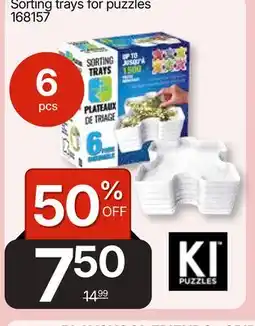 Rossy Sorting trays for puzzles offer