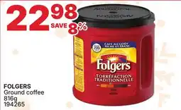 Rossy FOLGERS Ground coffee offer