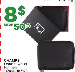 Rossy CHAMPS Leather wallet for men offer