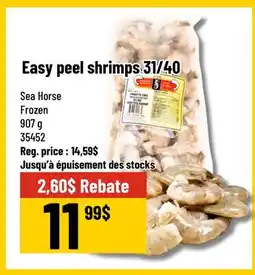 Mayrand Sea Horse Easy Peel Shrimp 31/40 2 lb offer
