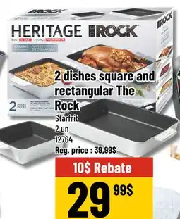 Mayrand Starfrit The Rock 2 Pieces Ceramic Ovenware offer