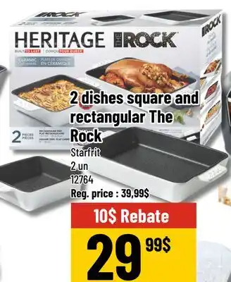 Mayrand Starfrit The Rock 2 Pieces Ceramic Ovenware offer