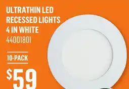 Canac Ultrathin LED Recessed Lights 4in offer