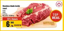 Mayrand Beef Boneless Blade Inside Roast offer