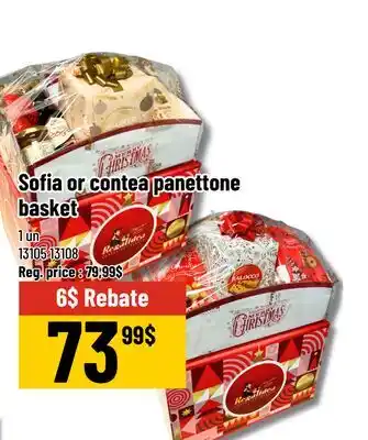 Mayrand Panettone Sofia or Contea basket offer