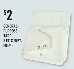 Canac General-Purpose Tarp offer