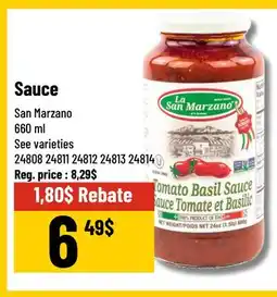 Mayrand Sauce San Marzano 660 ml offer