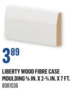 Canac Liberty Wood Fibre Case Moulding 5/8 in. x 2-3/4 in. x 7 ft offer
