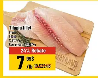 Mayrand Fresh Tilapia Fillet offer