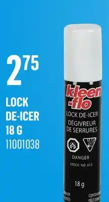 Canac Lock De-Icer 18 g offer