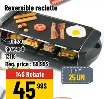 Mayrand Trudeau Reversible Raclette offer
