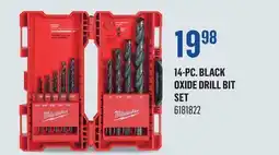 Canac 14-Pc. Black Oxide Drill Bit Set offer