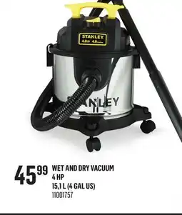 Canac Wet and Dry Vacuum 4 HP offer