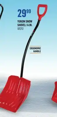 Canac Yukon Snow Shovel 14 in offer