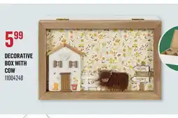 Canac DECORATIVE BOX WITH COW offer