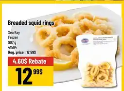 Mayrand Sea Ray Frozen Breaded Squid Rings offer