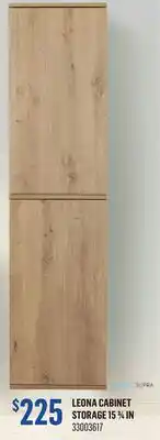 Canac Leona Cabinet Storage 15 3/4 in offer