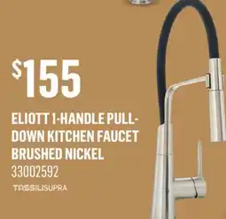 Canac ELIOTT 1-HANDLE PULL- DOWN KITCHEN FAUCET BRUSHED NICKEL offer