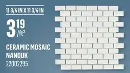 Canac CERAMIC MOSAIC NANOUK offer