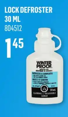 Canac Lock Defroster 30 ml offer