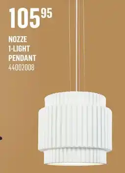 Canac Nozze 1-Light Pendant offer