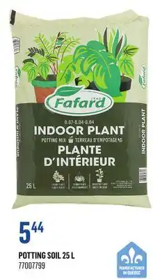 Canac Potting Soil 25 L offer