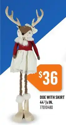 Canac Doe with Skirt 44 7/8 in offer