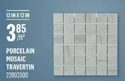 Canac PORCELAIN MOSAIC TRAVERTIN offer