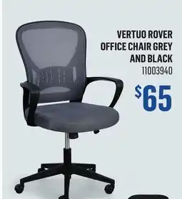 Canac VERTUO Rover Office Chair Grey and Black offer