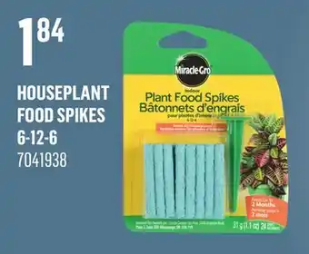 Canac Houseplant Food Spikes 6-12-6 offer