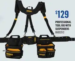 Canac PROFESSIONAL TOOL RIG WITH SUSPENDERS offer