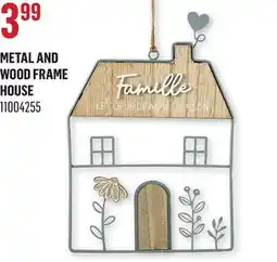 Canac METAL AND WOOD FRAME HOUSE offer