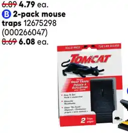 RONA TOMCAT 2-pack Mouse Traps offer