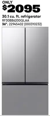 RONA 30.1 cu. ft. refrigerator offer