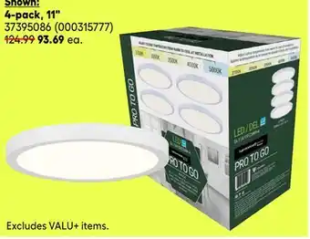 RONA Flushmounts 4-pack, 11 offer