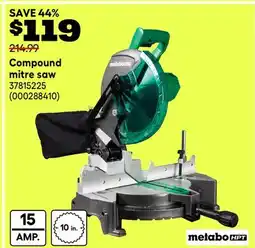 RONA METABO HPT Compound mitre saw offer